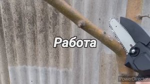 Электропила-сучкорез.