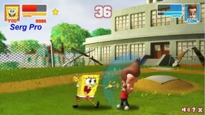 Game - Spongebob Squarepants - Super Brawl 2 - Супер драки 2 - Губка Боб and Jimmy Neutron