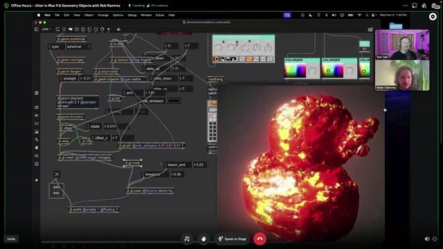 Max 9: Jitter and Geometry Objects with Rob Ramirez