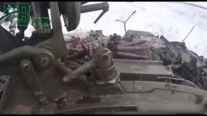 Штурм опорника хохлов, глазами командира танка 🇷🇺🇷🇺