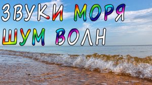 Утро на берегу Азовского моря ~ Шум волн ~ Морской прибой