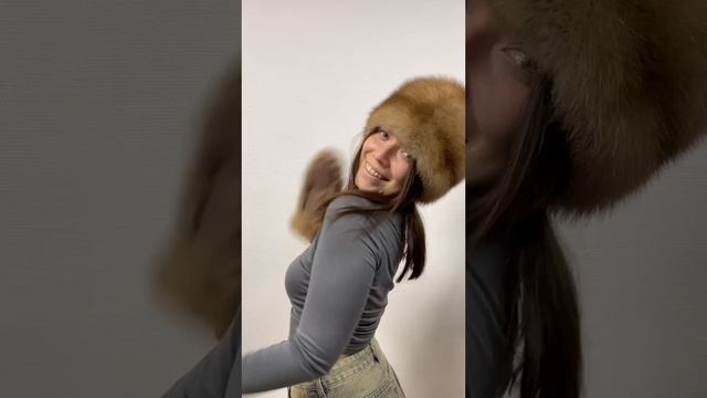 Шапочка из соболя