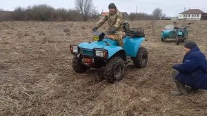 полноприводный квадрик из оки.