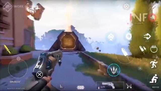 First Gameplay of VALORANT Mobile Pre registration TapTap смотреть онлайн