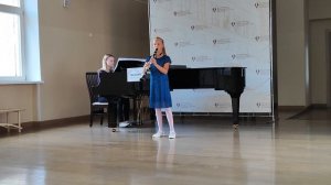 Л.Абелиович "Гавот" из сонаты для кларнета и фортепиано