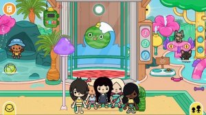 🏝️ Венсдей и Энид в 🍉 аквапарке 🏖️