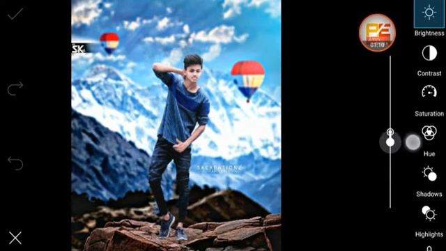 PicsArt Boy Best Pose Photo Editing Tutorial ! Boy +hill Editing Tutorial Amin Editx