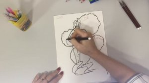 4 урок нейрографики стройного тела! Рисуем нейролинии и прорабатываем ассоциации стройности