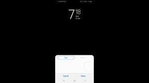 How to change lock screen clock style on Samsung A50