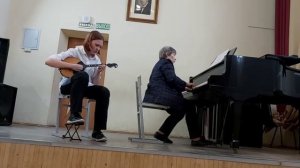 Андрийченко Ярослава г.Ростов-на-Дону. Русская народная песня"Ах ты, ноченька".Обр. В.Авророва