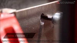 Akypak 3 ADM 1200 10 Axis Three Spindle CNC Drill Line