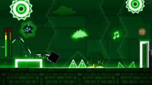 Играю в Geomitry Dash