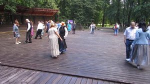 Полька "Ойра-ойра". Летний инклюзивный бал в Перовском парке 14 июня 2024 г.
