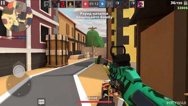 Демка в Polywar апнул топ 100 в бомбе!