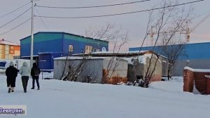 Ямало-Ненецкий АО Лабытнанги прогулка по городу. Крайний Север. ЖизньСеверян. ноябрь 2024.