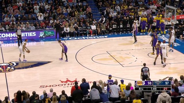 Final 5:49 MUST-SEE ENDING Lakers vs Pelicans  | November 16, 2024