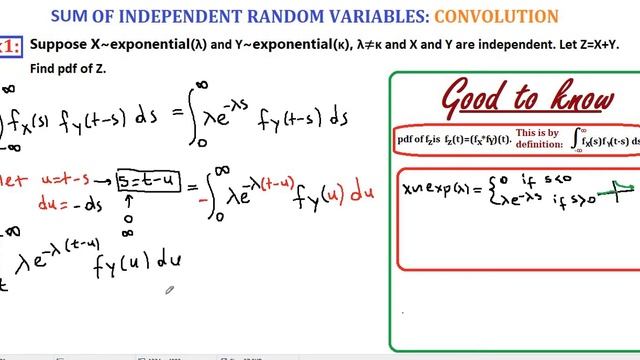 Sum of two independent random variables: Convolution. смотреть онлайн