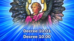 Decrees 10.01 & Decree 10.00