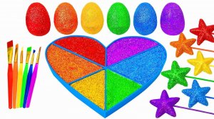 Мультфильмы для самых маленьких зрителей. Разноцветные яйца. Забавные игрушки. Слаймы. Звуки. АСМР