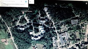 Примерная направленность дипольной антенны на карте.