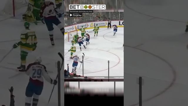 9 я шайба Валерия Ничушкина в ворота Миннесоты #нхл #ничушкин #миннесотауайлд #колорадо смотреть онлайн