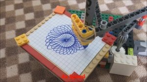 LEGO Drawing Machine with Instructions (Spirograph)