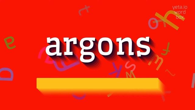 HOW TO SAY ARGONS? #argons смотреть онлайн