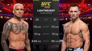 Чарльз Оливейра против Майкла Чендлера 2 Полный бой - UFC 4 (UFC 309)