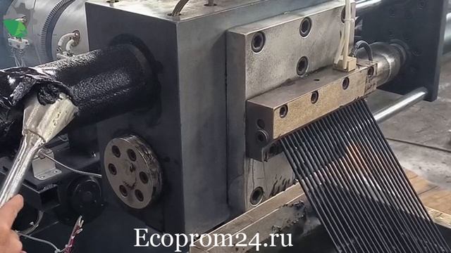 Плунжерный фильтр без обрыва стренг для грануляции - ПП, ПНД, ПВД