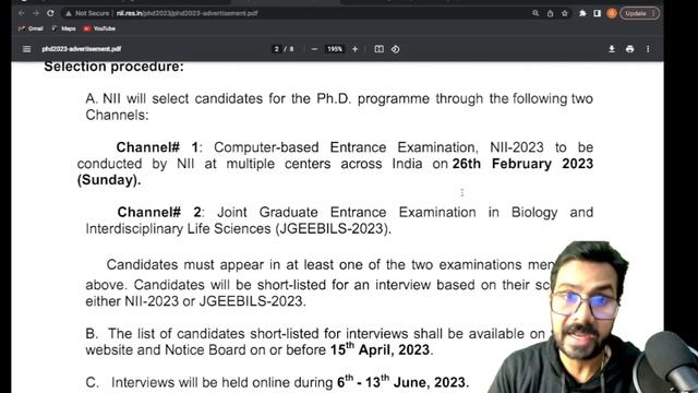 New PhD admission 2023 II Non-NET II NII, Delhi II DBT Autonomous II @TheScientificGurus