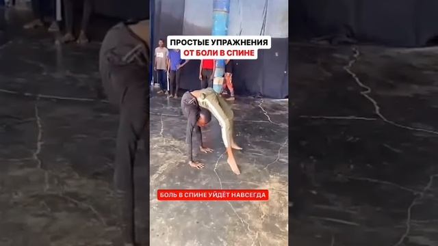 Гимнастика от болей в спине