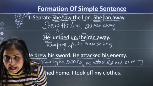 Synthesis of Sentences | Simple Compound & Complex Sentences | English Grammar | Board Exam 2023 смотреть онлайн