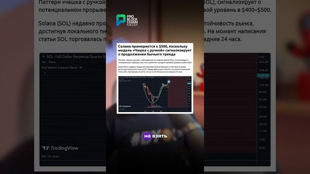 😱 Майк Новограц: Bitcoin достигнет $500к!?! #крипта #bitcoin