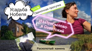 Одиночное путешествие от ст. Прибылово до пос. Советский. Ленинградская область, Выборгский район.