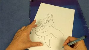 Как нарисовать белку карандашами | How to draw a squirrel with pencils