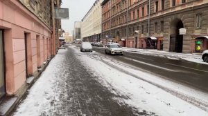 Питер. Зимнее солнце. Иду по делам.