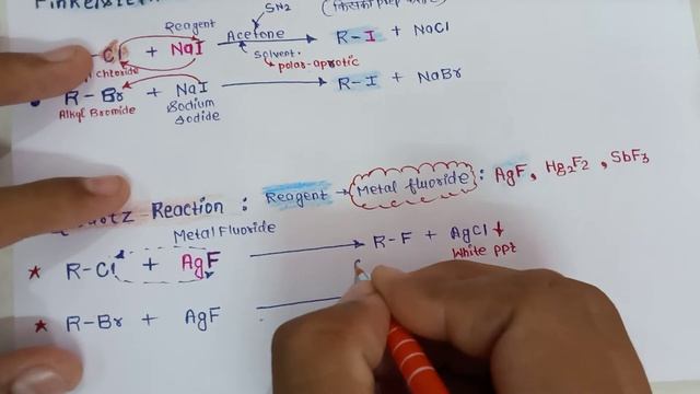 Swartz Reaction|Finkelstein Reaction|Halogen Exchange rxn |Keto Classes