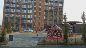 Новая детская площадка в новостройках