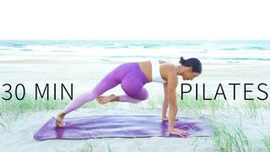 30 MIN FULL BODY WORKOUT || Intermediate Mat Pilates - Move With Nicole