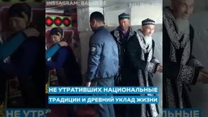 Казахи в Монголии приручили волков к охоте