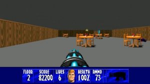 Wolfenstein 3D - E1M2 - 100%