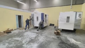 Установка станков ЧПУ, для НПФ «Диполь» ООО._ Installation of CNC machines, for NPF _Dipol_ LLC.