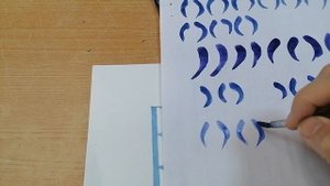 Влог / ГГУ. Изучение Гжельской росписи. 2 часть. / 23.11.23