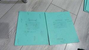 как можно оформить обложку обычной тетради