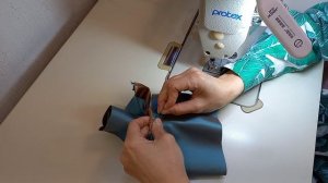 обработка внутреннего, ветрозащитного манжета