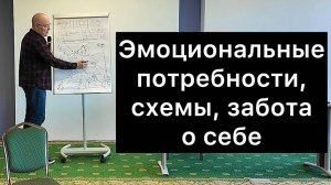 Эмоциональные потребности, схемы, забота о себе