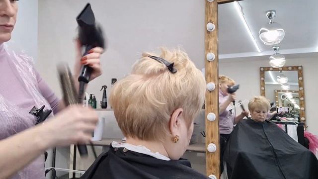 Женская Укладка  #женскиестрижкиобучение #женскиестрижкионлайн #обучениестрижкамснуля #укладкаволос