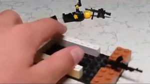 Моя крутая самоделка из Лего|Перестрелка бандитов!Немного Лего оружия.💣