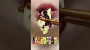asmr 1HOUR EMOJI FOOD CHALLENGE DESSERT MUKBANG 1시간 이모지 챌린지 디저트 먹방 모음집 eating sounds