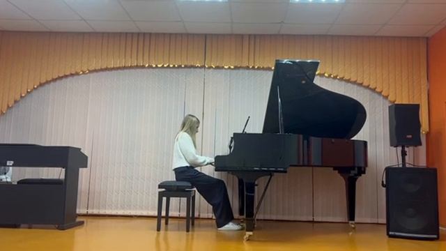 Рыбина Мария Дмитриевна_Фридрих Бургмюллер “Гроза”, Родион Щедрин “Юмореска”.